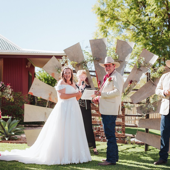 Mr and Mrs Tink - July in Bourke!